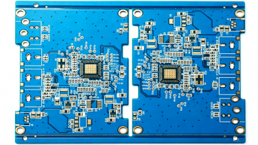 双路驱动控制拼板 PCB