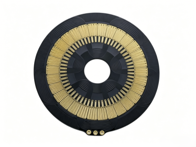 6层FR-4圆形沉金放射状布线PCB