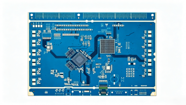 沉金蓝油高密度互连PCB