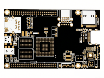 8层1阶HDI嵌入式工业主控开发板 PCB