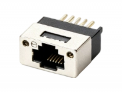 屏蔽式 RJ45 网口插座