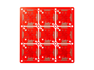 8层4阶HDI红色传感控制板PCB