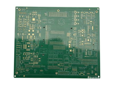 20层工业控制沉金整板绿油PCB