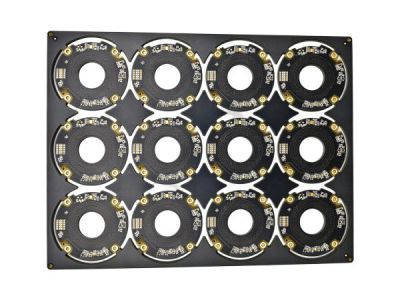 4层1阶HDI云台电机圆形异形驱动 PCB