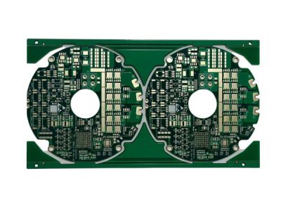 4层1阶HDI伺服无刷电机圆形驱动 PCB