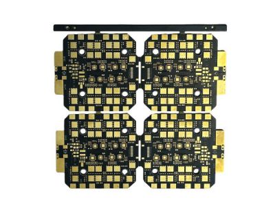 8层2阶HDI树脂塞孔无人机大功率四合一电调 PCB