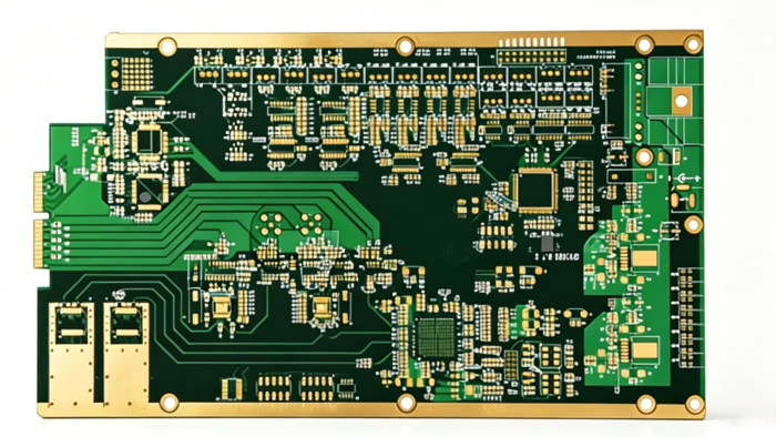 深绿阻焊高端医用主控 PCB