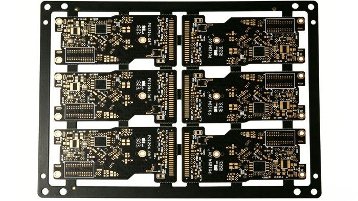 无人机设备 6 连片拼板 PCB