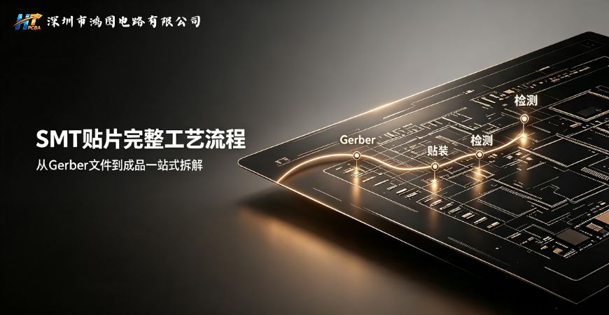 SMT贴片完整工艺流程：从Gerber文件到成品一站式拆解