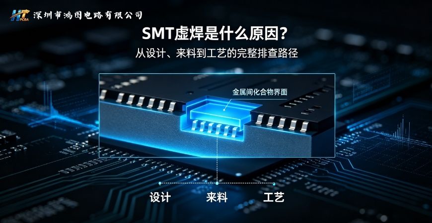 SMT虚焊是什么原因？从设计到来料到工艺的完整排查路径
