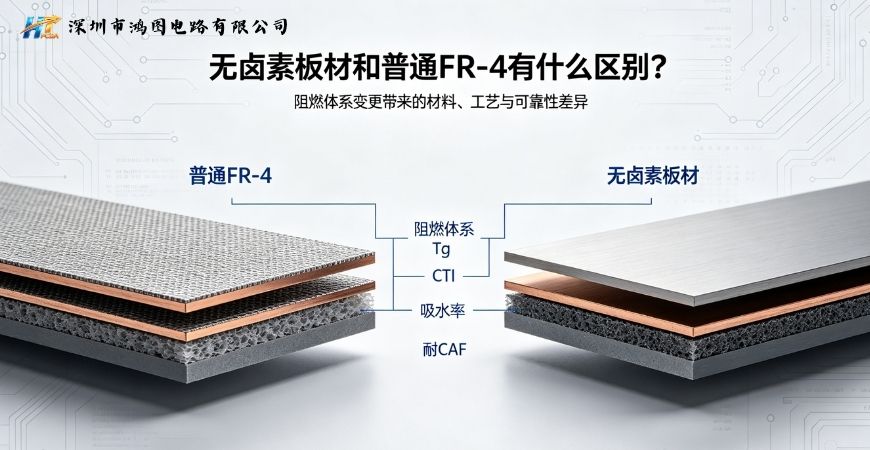 无卤素板材和普通FR-4有什么区别？从材料体系到应用场景的完整对比