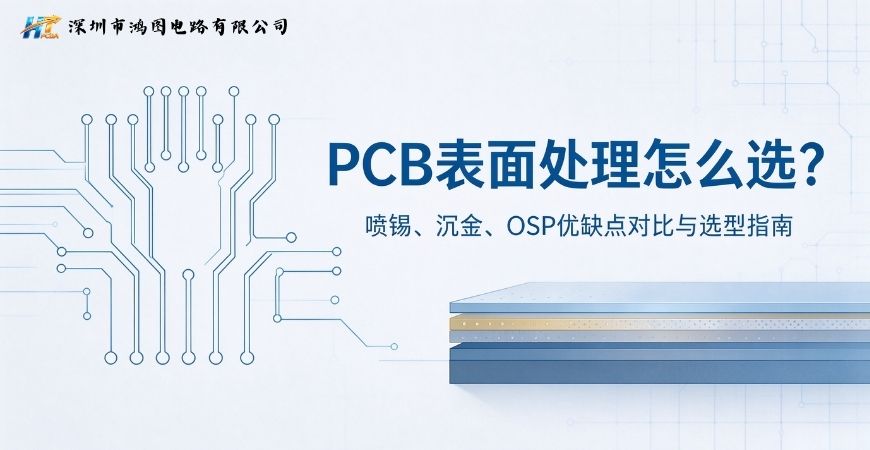 PCB表面处理怎么选？喷锡、沉金、OSP优缺点对比与选型指南