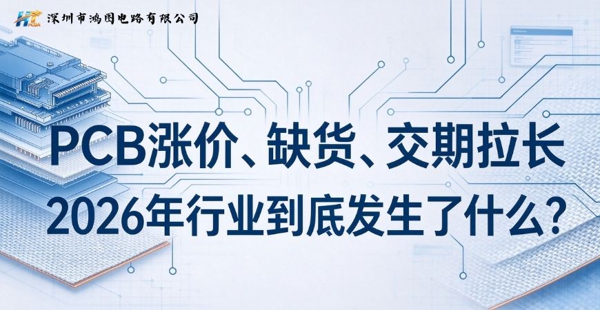 PCB涨价、缺货、交期拉长，2026年行业到底发生了什么？